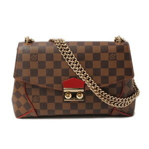 Louis Vuitton Kaisa Clutch Shoulder Bag Cowhide Cerise Red